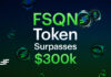 Fasqon Blockchain Messenger’s FSQN Token Raises $300k in Private Sale