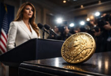 Melania Trump’s token stays flat despite Jeffrey Epstein denial